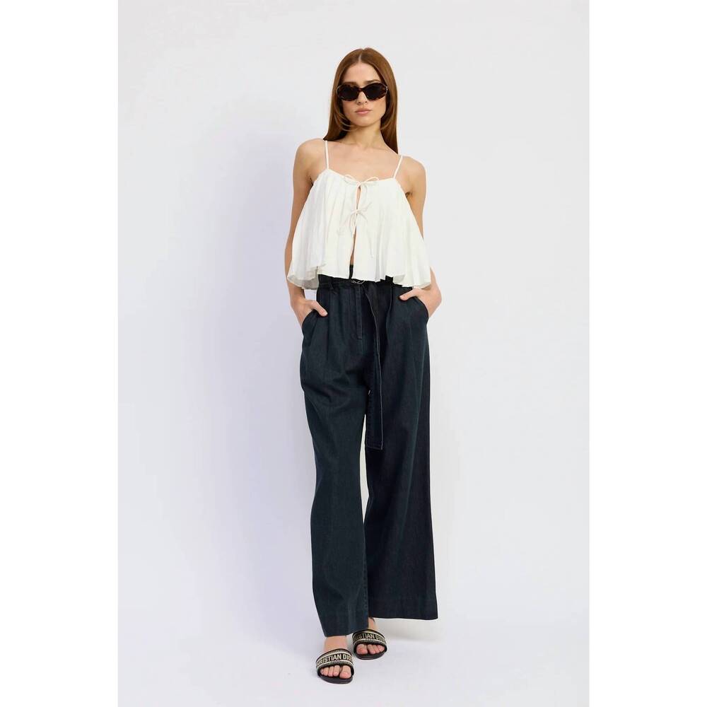 NEW EN SAISON natalia trouser in vintage indigo